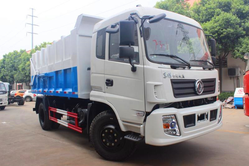 國五東風新款壓縮對接式垃圾車