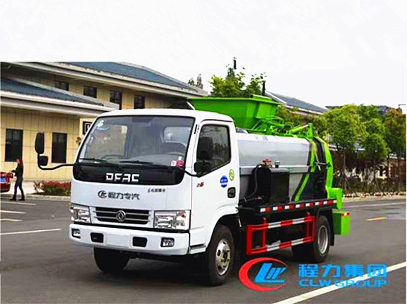 東風5方餐廚垃圾車[方罐]